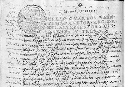 Extracto de manuscrito antiguo Manuscrito antiguo