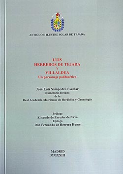 Luis Herreros de Tejada y Villaldea. Un personaje polifacético