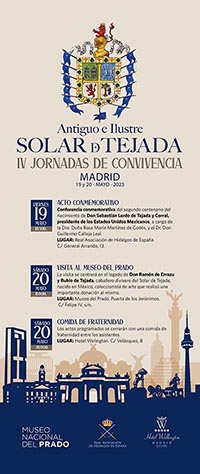 Cartel de las IV Jornadas de Convivencia, Madrid 2023