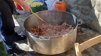 Preparación del rancho