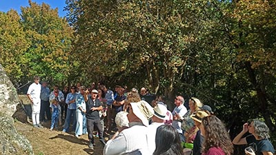 Visita por el exterior de la casa Solar de Tejada